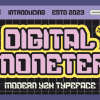 Digital Moneter Font