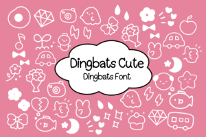 Dingbats Cute Font