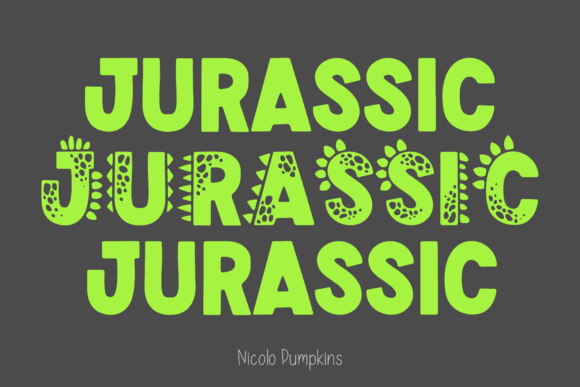 Dino Park Font - Image 5