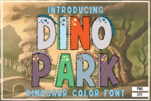 Dino Park Font