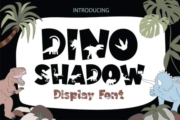 Dino Shadow Font