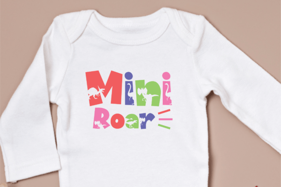 Dino Shadow Font - Image 3