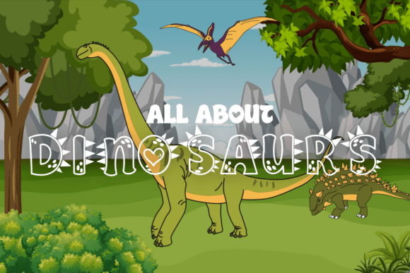 Dinosaur Cute Font - Image 4