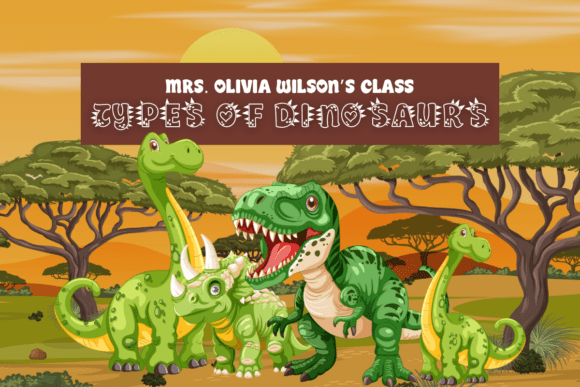 Dinosaur Cute Font - Image 5