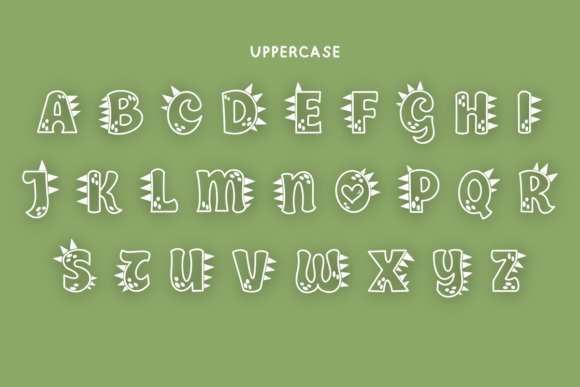 Dinosaur Cute Font - Image 6