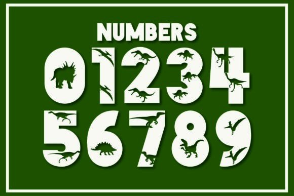 Dinosaur Font - Image 3