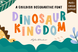 Dinosaur Kingdom Font