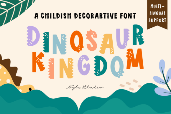 Dinosaur Kingdom Font