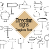 Direction Signs Font