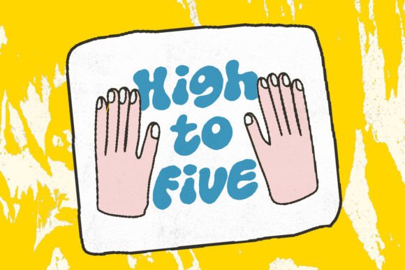 Dirty Clouds Font - Image 2