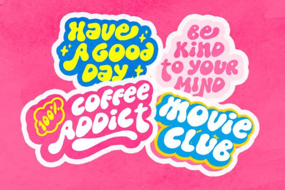 Dirty Clouds Font - Image 4