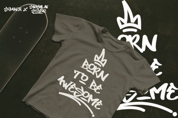 Dirty Lizard Graffiti Font - Image 4