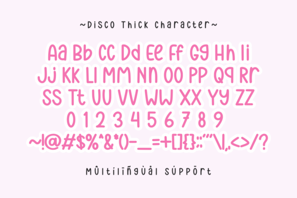 Disco Thick Font - Image 3