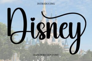 Disney Font