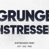 Distressed Font