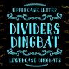 Dividers Dingbat Font