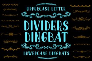 Dividers Dingbat Font