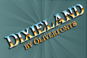 Alternative view of Dixieland Font