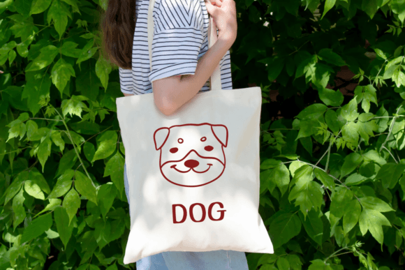 Dog Face Doodle Font - Image 5