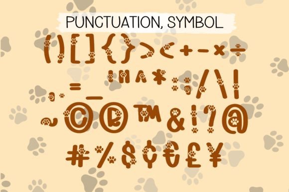 Dog Paws Font - Image 6