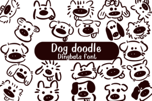 Dog Doodle Font