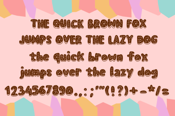 Donut Cookie Font - Image 6