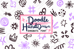 Doodle Hand Drawn Font