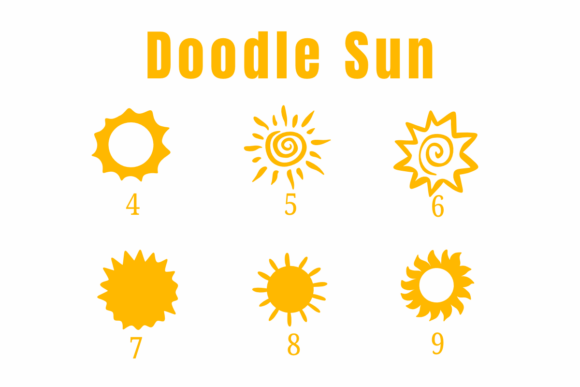 Doodle Sun Font - Image 4