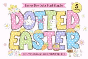 Dotted Easter Font
