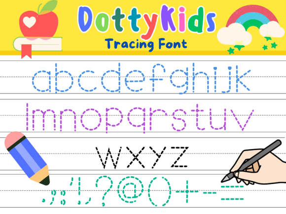 Dotty Kids Font - Image 2