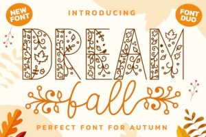 Dream Fall Duo Font
