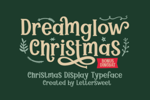 Dreamglow Christmas Font