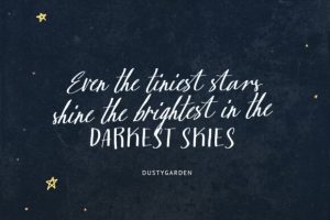 Alternative view of Dusty Garden Font