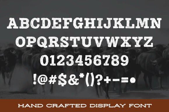 Dusty Stampede Font - Image 2