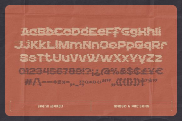 Echo Stripes Font - Image 7