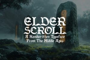 Elderscroll Font