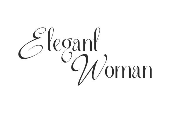 Elegant Woman Font