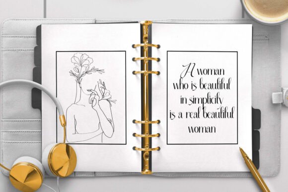 Elegant Woman Font - Image 4
