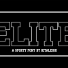 Elite Font
