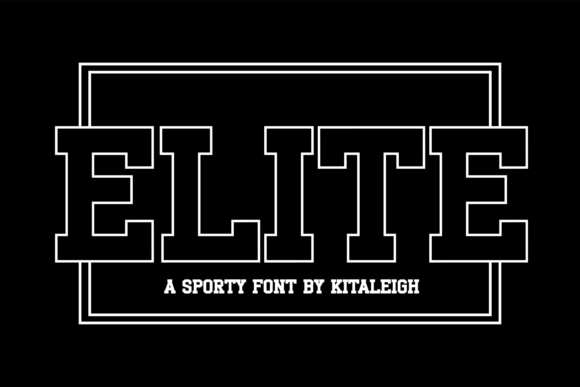 Elite Font