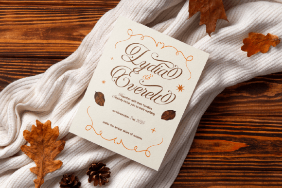 Emasline Goldenstone Font - Image 7