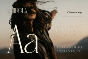 Alternative view of Emirola Font