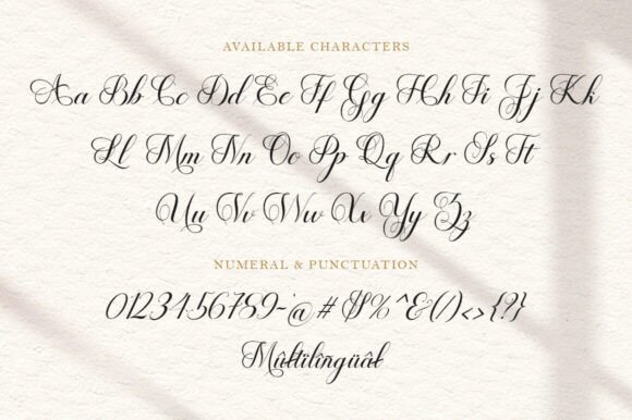 Enchanting Calligraphy Font - Image 6