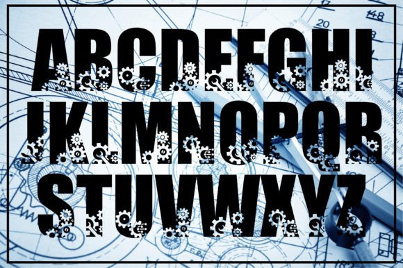 Engineer Font - Image 2