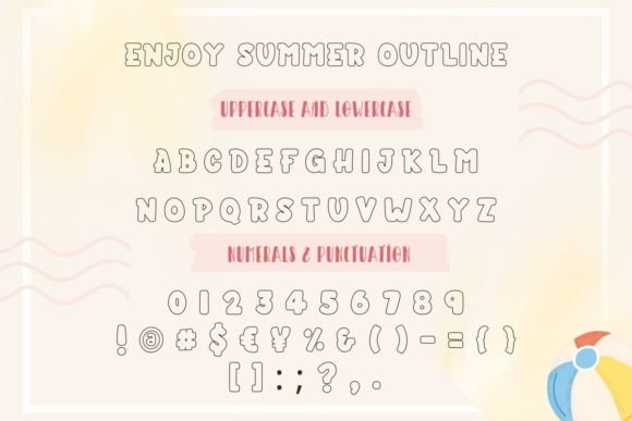 Enjoy Summer Font - Image 6