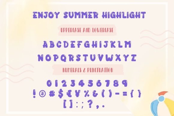 Enjoy Summer Font - Image 7