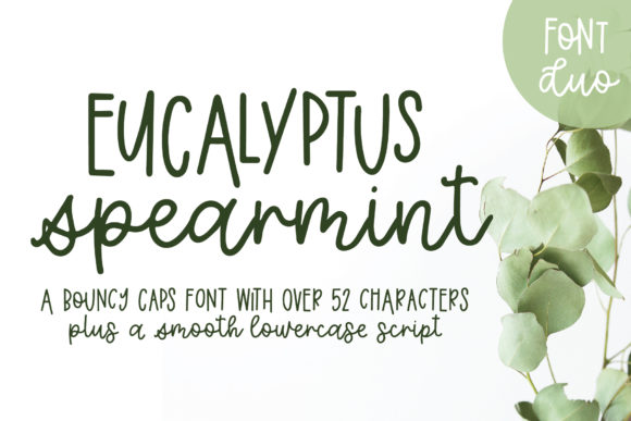 Eucalyptus Spearmint Font