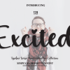 Excited Font