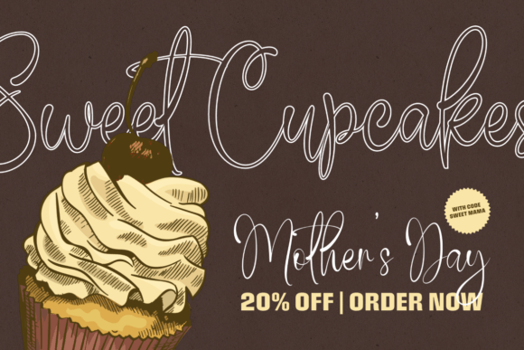 Extra Cupcake Font - Image 3