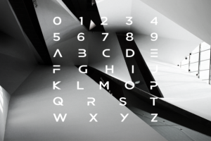 Alternative view of Ultra Font